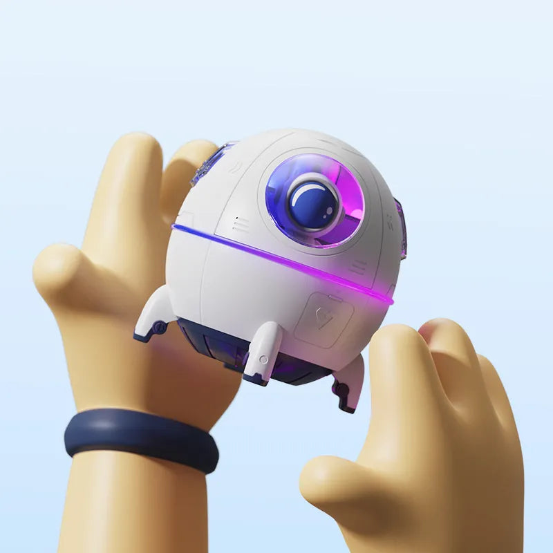 Umidificador de Ar em Forma de Foguete