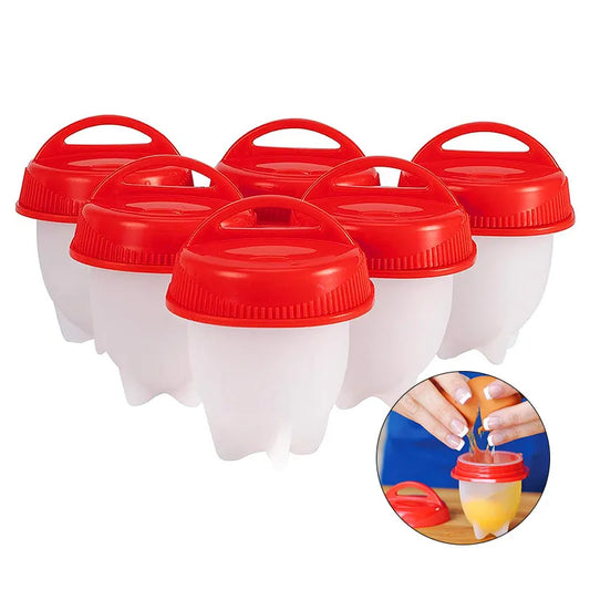 Forma de Silicone para Cozinhar Ovos