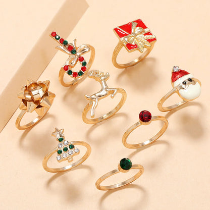Conjunto de Anel para o Natal