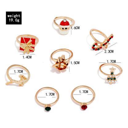 Conjunto de Anel para o Natal